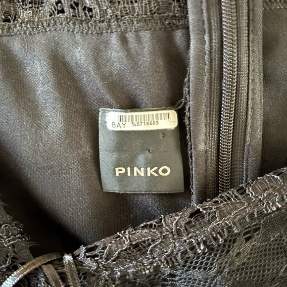 Pinko Sposare Chantilly Lace Maxi Dress - Picture 9 of 12